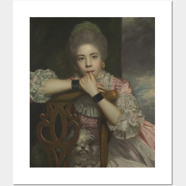 Mrs. Abington as Miss Prue in "Love for Love" by William Congreve by Joshua Reynolds Wall Art by Classic Art Stall
